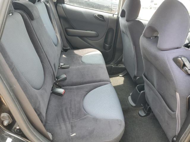 JHMGD386X7S051290 - 2007 HONDA FIT S BLACK photo 10