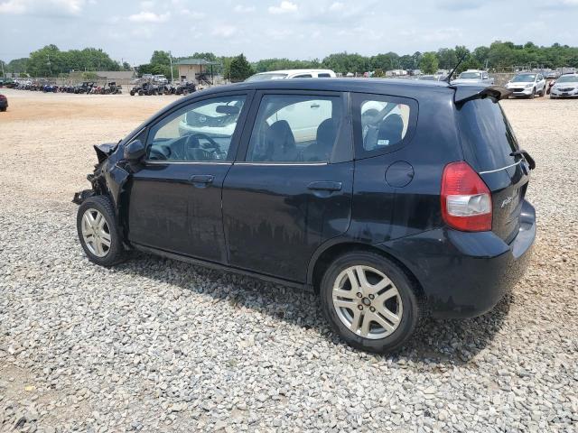 JHMGD386X7S051290 - 2007 HONDA FIT S BLACK photo 2