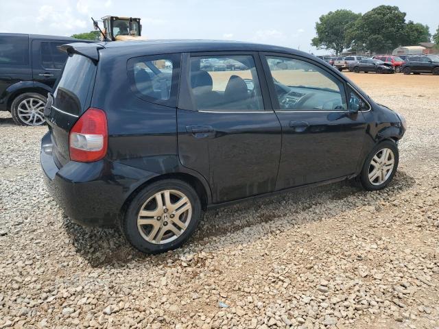 JHMGD386X7S051290 - 2007 HONDA FIT S BLACK photo 3