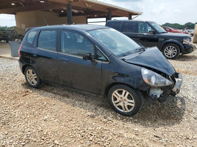 JHMGD386X7S051290 - 2007 HONDA FIT S BLACK photo 4