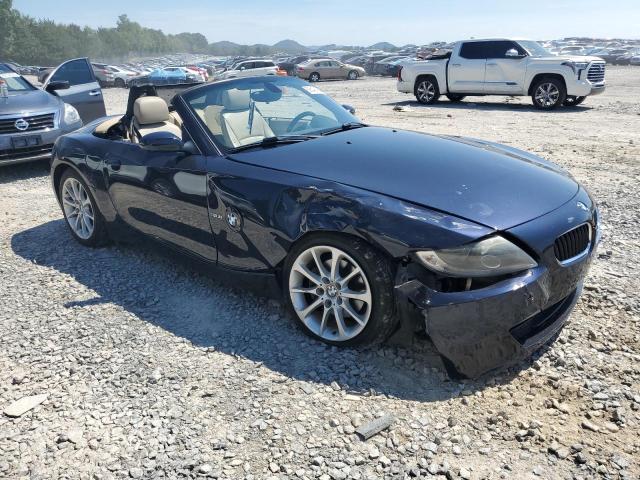 4USBU33596LW59587 - 2006 BMW Z4 3.0 BLUE photo 4