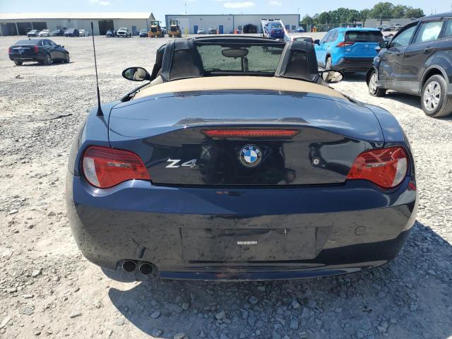 4USBU33596LW59587 - 2006 BMW Z4 3.0 BLUE photo 6