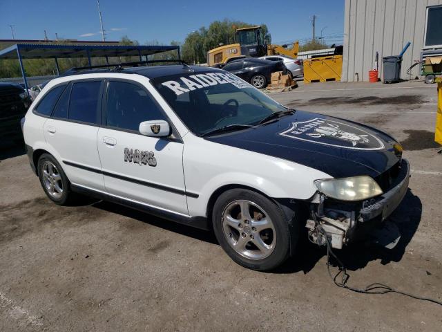 JM1BJ245421581877 - 2002 MAZDA PROTEGE PR5 白色 照片 4