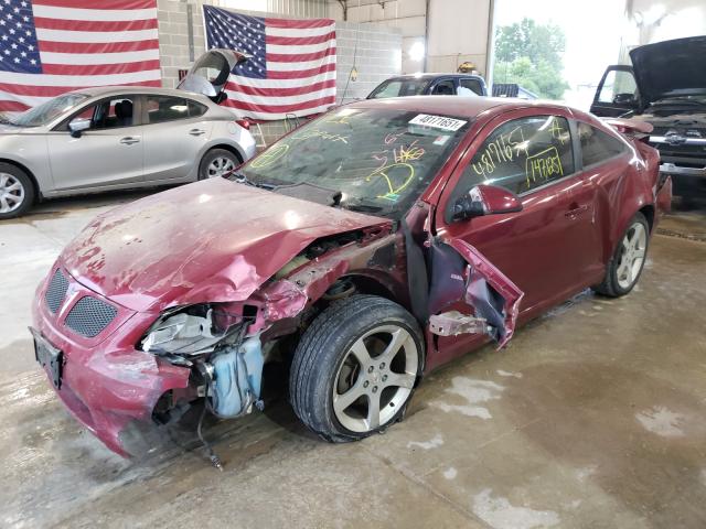 1G2AN18B887185116 - 2008 PONTIAC G5 GT BURGUNDY photo 2