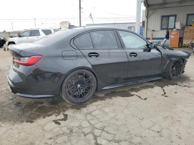 WBS33AY0XMFL28939 - 2021 BMW M3 COMPETITION BLACK photo 3