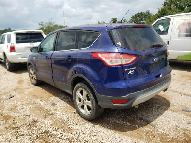 1FMCU0GX5DUD32532 - 2013 FORD ESCAPE SE BLUE photo 2