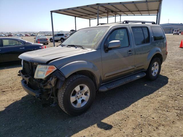 5N1AR18U96C642159 - 2006 NISSAN PATHFINDER LE GRAY photo 1