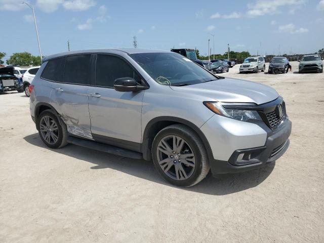 5FNYF7H58MB011037 - 2021 HONDA PASSPORT EXL Plata foto 4