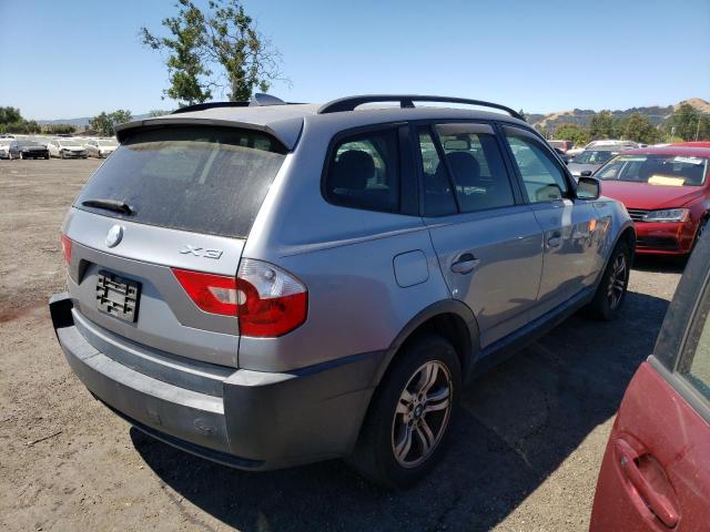 WBXPA93485WD17615 - 2005 BMW X3 3.0I GRAY photo 3