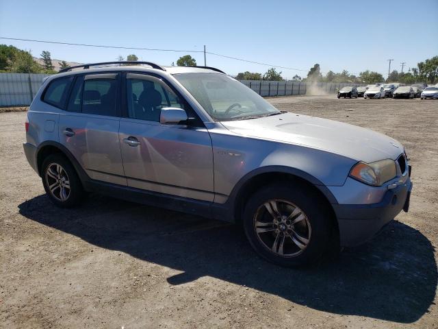 WBXPA93485WD17615 - 2005 BMW X3 3.0I GRAY photo 4