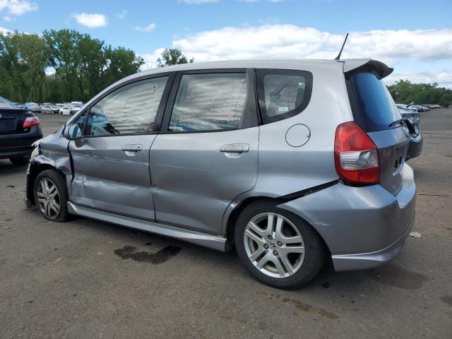 JHMGD37688S025287 - 2008 HONDA FIT SPORT GRAY photo 2