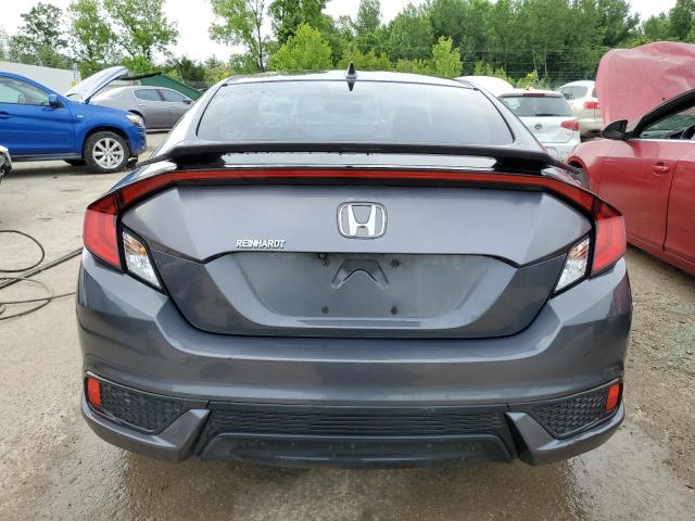 2HGFC3B93JH351756 - 2018 HONDA CIVIC TOURING GRAY photo 6