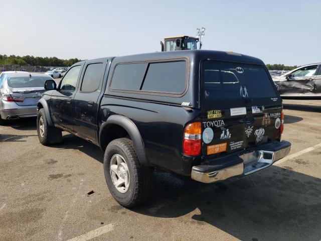 5TEHN72N21Z832513 - 2001 TOYOTA TACOMA DOUBLE CAB 黑色 照片 3