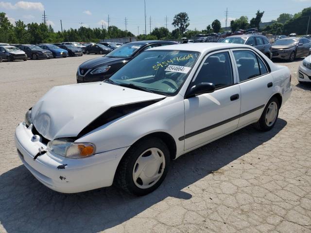 1Y1SK52802Z422072 - 2002 CHEVROLET GEO PRIZM BASE WHITE photo 1