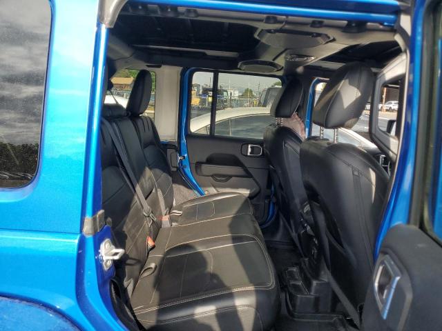 1C4JJXP65MW736942 - 2021 JEEP WRANGLER U SAHARA 4XE BLUE photo 10