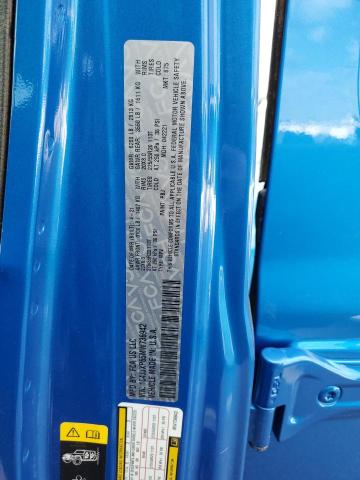 1C4JJXP65MW736942 - 2021 JEEP WRANGLER U SAHARA 4XE BLUE photo 12