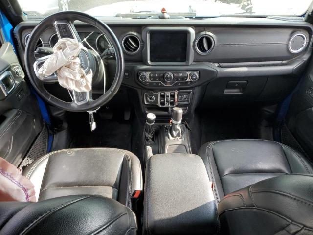 1C4JJXP65MW736942 - 2021 JEEP WRANGLER U SAHARA 4XE BLUE photo 8