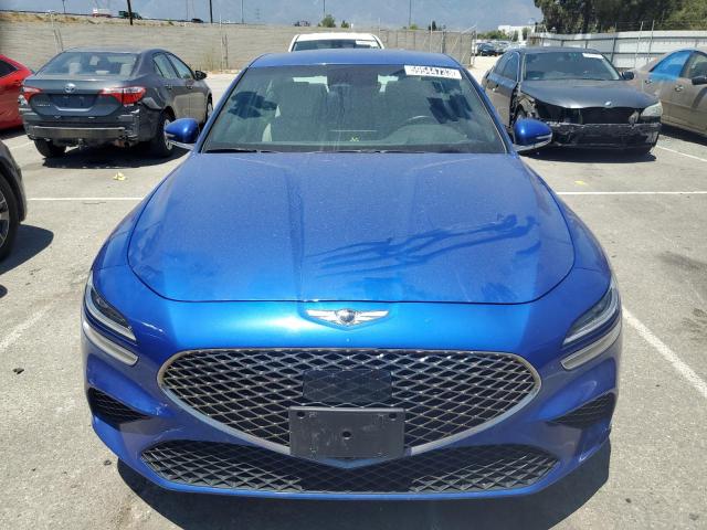 KMTG34TA6NU094355 - 2022 GENESIS G70 BASE BLUE photo 5