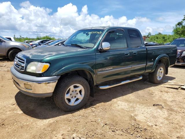 5TBRT34152S244139 - 2002 TOYOTA TUNDRA ACCESS CAB ლურჯი ფოტო 1