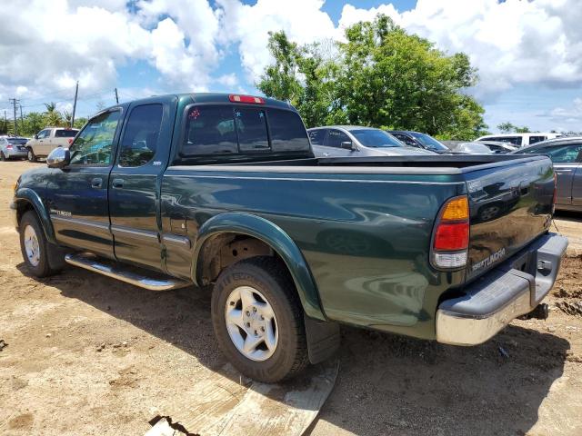 5TBRT34152S244139 - 2002 TOYOTA TUNDRA ACCESS CAB BLUE photo 2