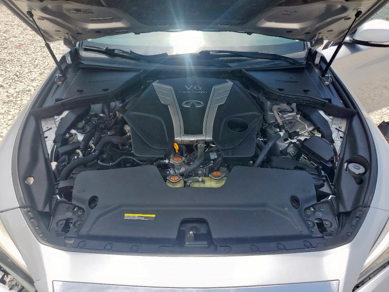 JN1EV7AP7JM590674 - 2018 INFINITI Q50 LUXE SILVER photo 11