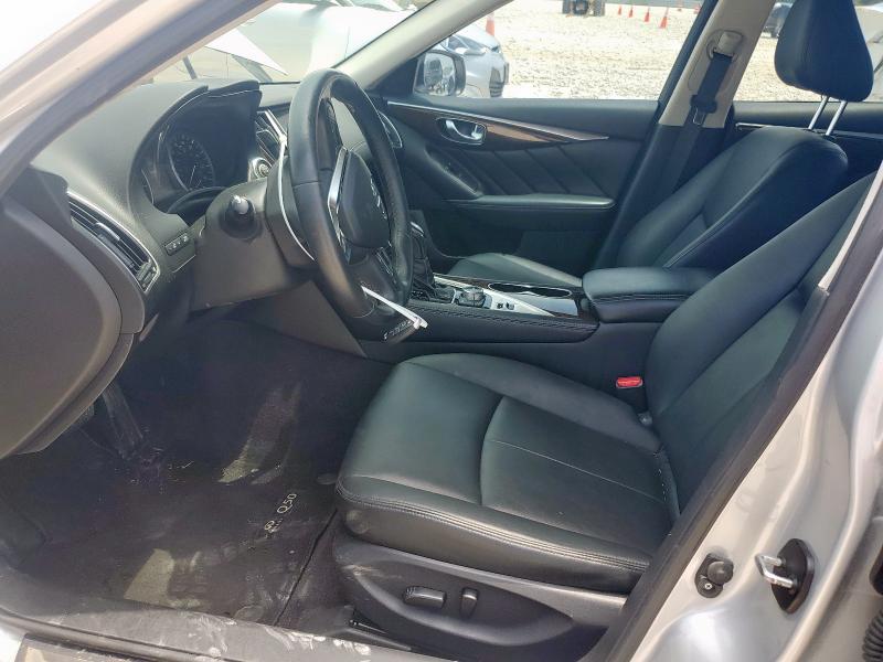 JN1EV7AP7JM590674 - 2018 INFINITI Q50 LUXE SILVER photo 7