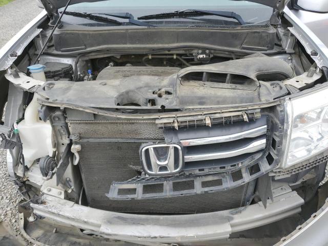 5FNYF3H54EB004712 - 2014 HONDA PILOT EXL 银色 照片 12