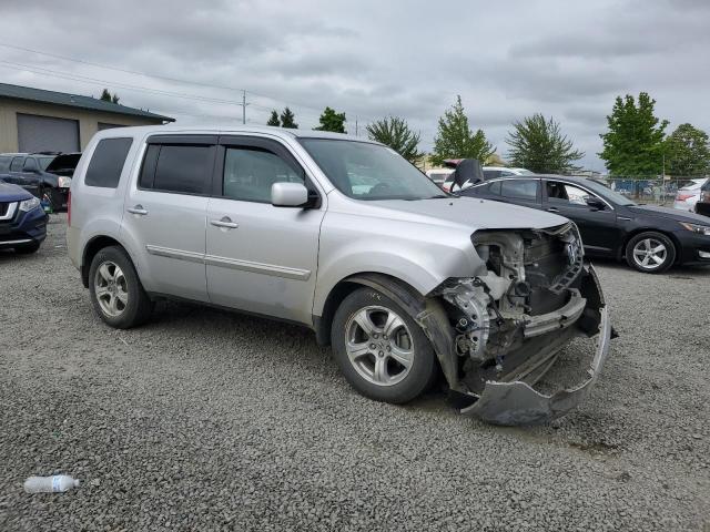 5FNYF3H54EB004712 - 2014 HONDA PILOT EXL 银色 照片 4