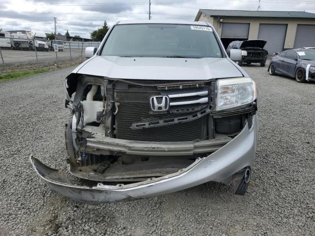 5FNYF3H54EB004712 - 2014 HONDA PILOT EXL 银色 照片 5