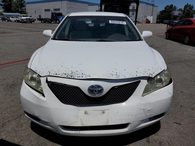 4T1BE46K37U619068 - 2007 TOYOTA CAMRY CE WHITE photo 5