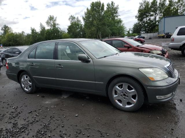 JTHBN36F540160418 - 2004 LEXUS LS 430 GREEN photo 4