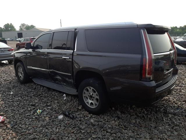 1GYS4HKJ6GR261702 - 2016 CADILLAC ESCALADE ESV LUXURY CHARCOAL photo 2