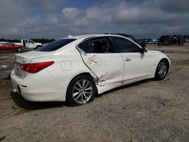 JN1BV7AP4EM691826 - 2014 INFINITI Q50 BASE WHITE photo 3