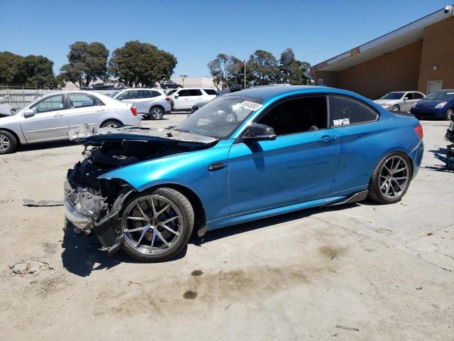 WBS1J5C51JVD36536 - 2018 BMW M2 BLUE photo 1