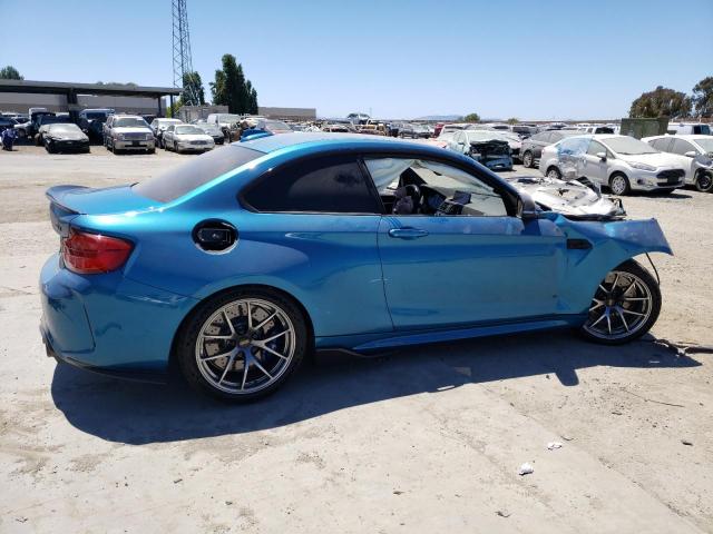 WBS1J5C51JVD36536 - 2018 BMW M2 BLUE photo 3