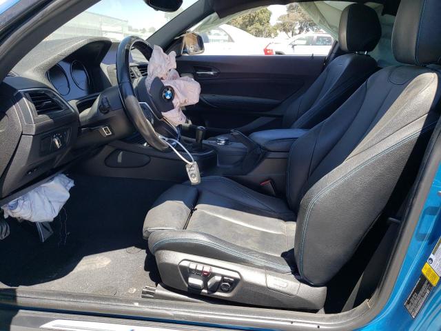 WBS1J5C51JVD36536 - 2018 BMW M2 BLUE photo 7