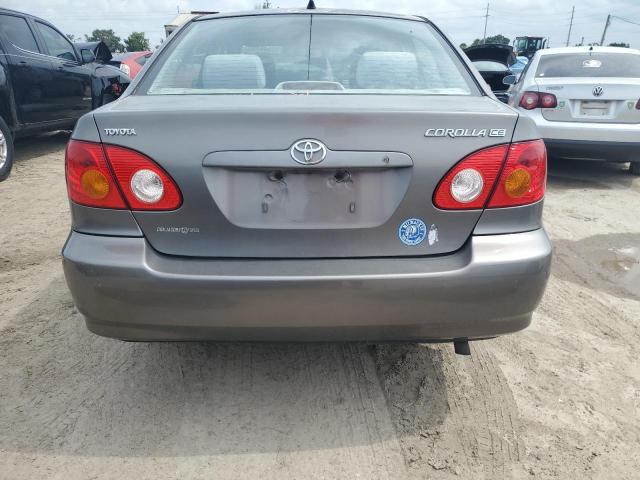 1NXBR32E13Z143850 - 2003 TOYOTA COROLLA CE GRAY photo 6