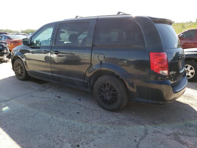 2C4RDGCG3DR627560 - 2013 DODGE CARAVAN SXT BLACK photo 2