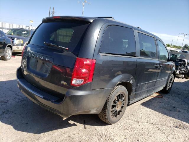 2C4RDGCG3DR627560 - 2013 DODGE CARAVAN SXT BLACK photo 3