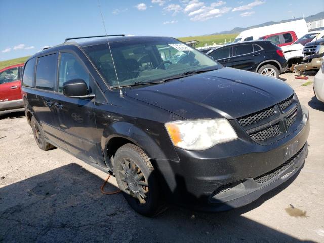 2C4RDGCG3DR627560 - 2013 DODGE CARAVAN SXT BLACK photo 4