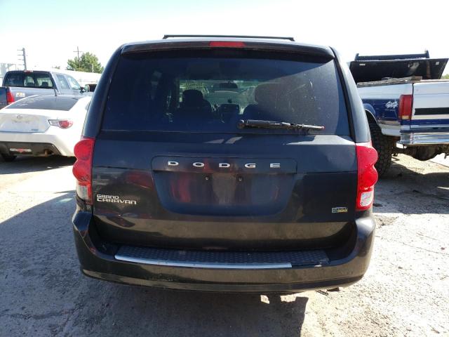 2C4RDGCG3DR627560 - 2013 DODGE CARAVAN SXT BLACK photo 6