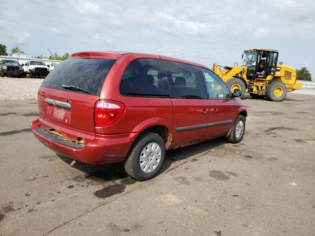 1A4GP45R66B627107 - 2006 CHRYSLER TOWN AND C RED photo 3