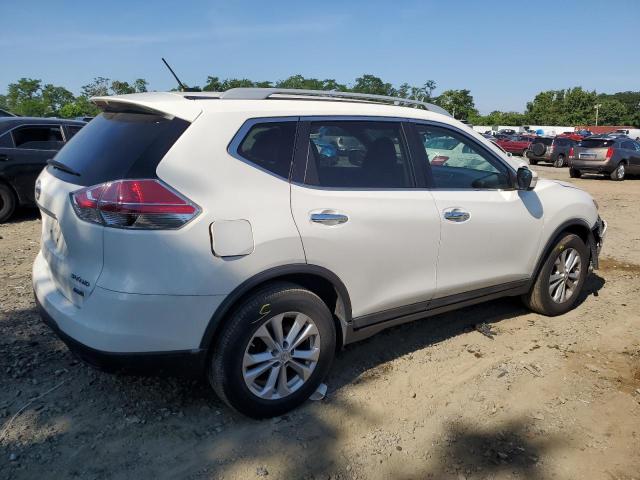 5N1AT2MV0EC857062 - 2014 NISSAN ROGUE S WHITE photo 3