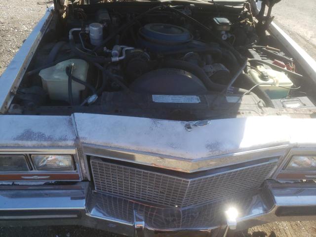 1G6DW51Y1H9754617 - 1987 CADILLAC BROUGHAM WHITE photo 11