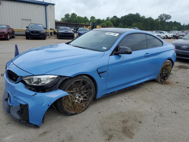 WBS3R9C50GK338133 - 2016 BMW M4 BLUE photo 1