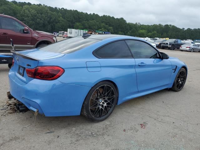 WBS3R9C50GK338133 - 2016 BMW M4 BLUE photo 3