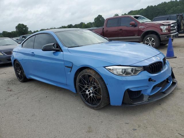 WBS3R9C50GK338133 - 2016 BMW M4 BLUE photo 4