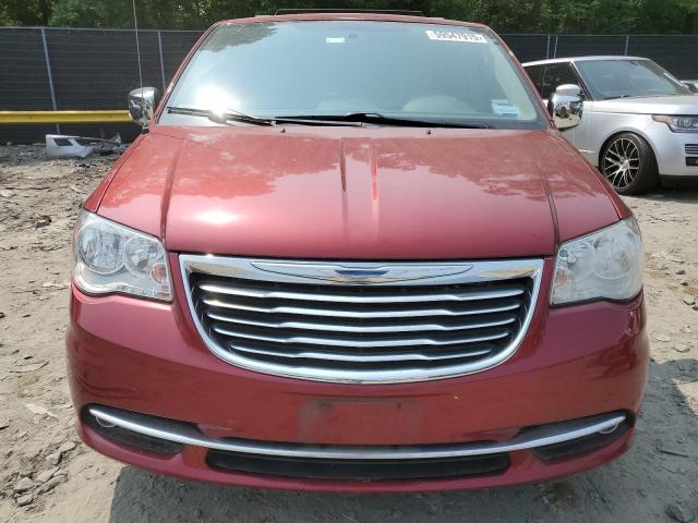 2C4RC1CG9FR529202 - 2015 CHRYSLER TOWN & COU TOURING L BURGUNDY photo 5