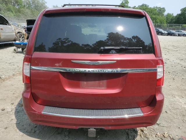 2C4RC1CG9FR529202 - 2015 CHRYSLER TOWN & COU TOURING L BURGUNDY photo 6