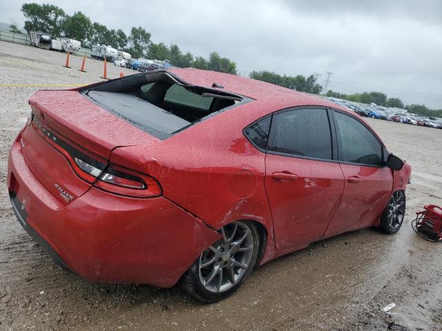 1C3CDFBH2DD106749 - 2013 DODGE DART SXT RED photo 3